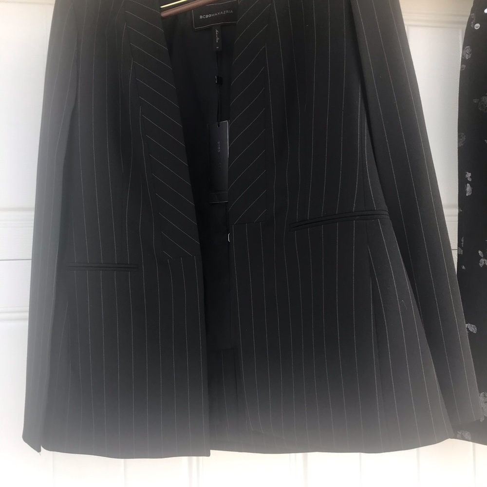 BCBG Upas Cape Jacket, Black M